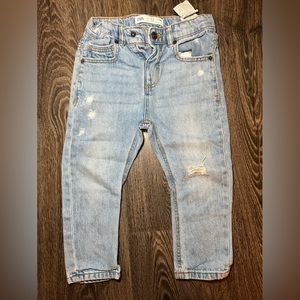 Zara Toddler Boy Light Blue Denim 2-3years